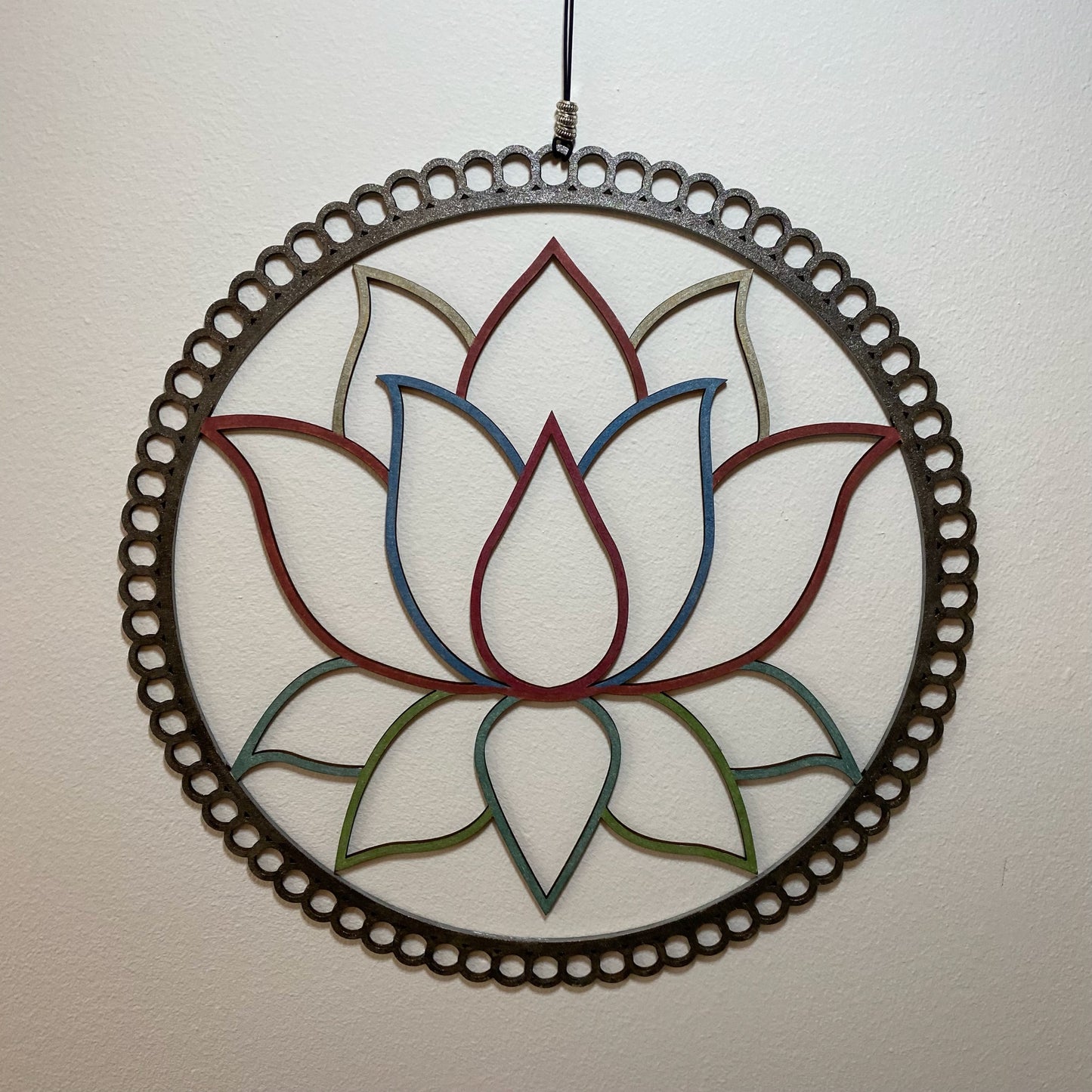 Fensterdeko Mandala Lotus