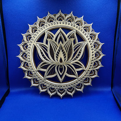 Wanddeko Mandala Lotus